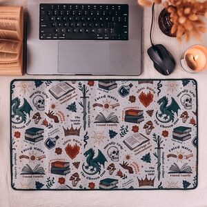 Fantasy Lover Bookish Box Desk Mat